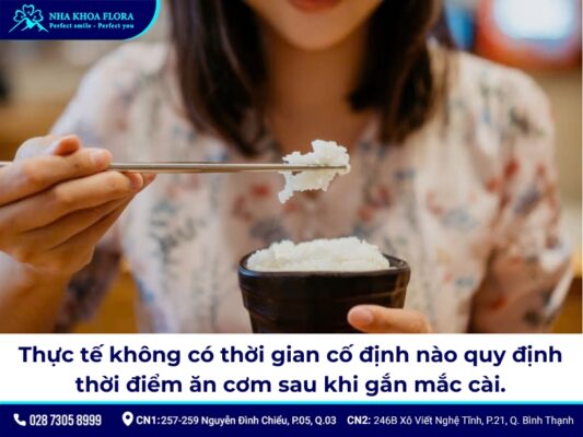 niềng răng bao lâu thì ăn được cơm - ảnh 1