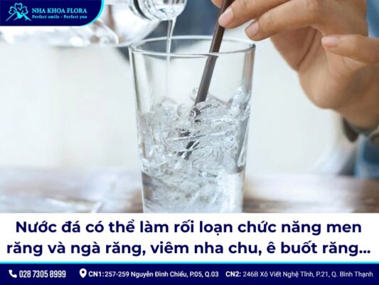 niềng răng có nên uống nước lạnh - ảnh 2
