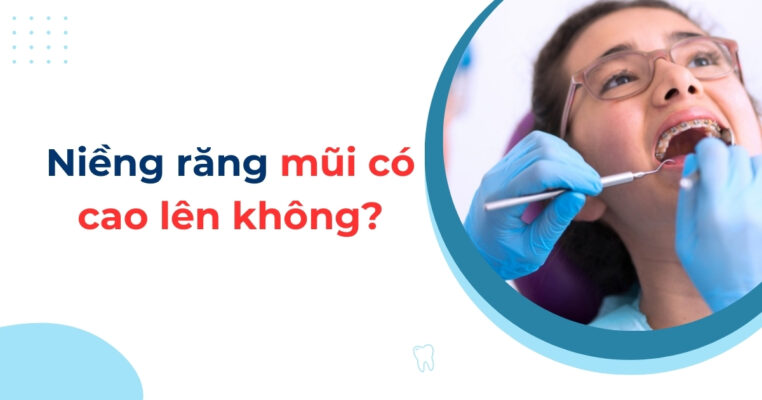 niềng răng mũi có cao lên không